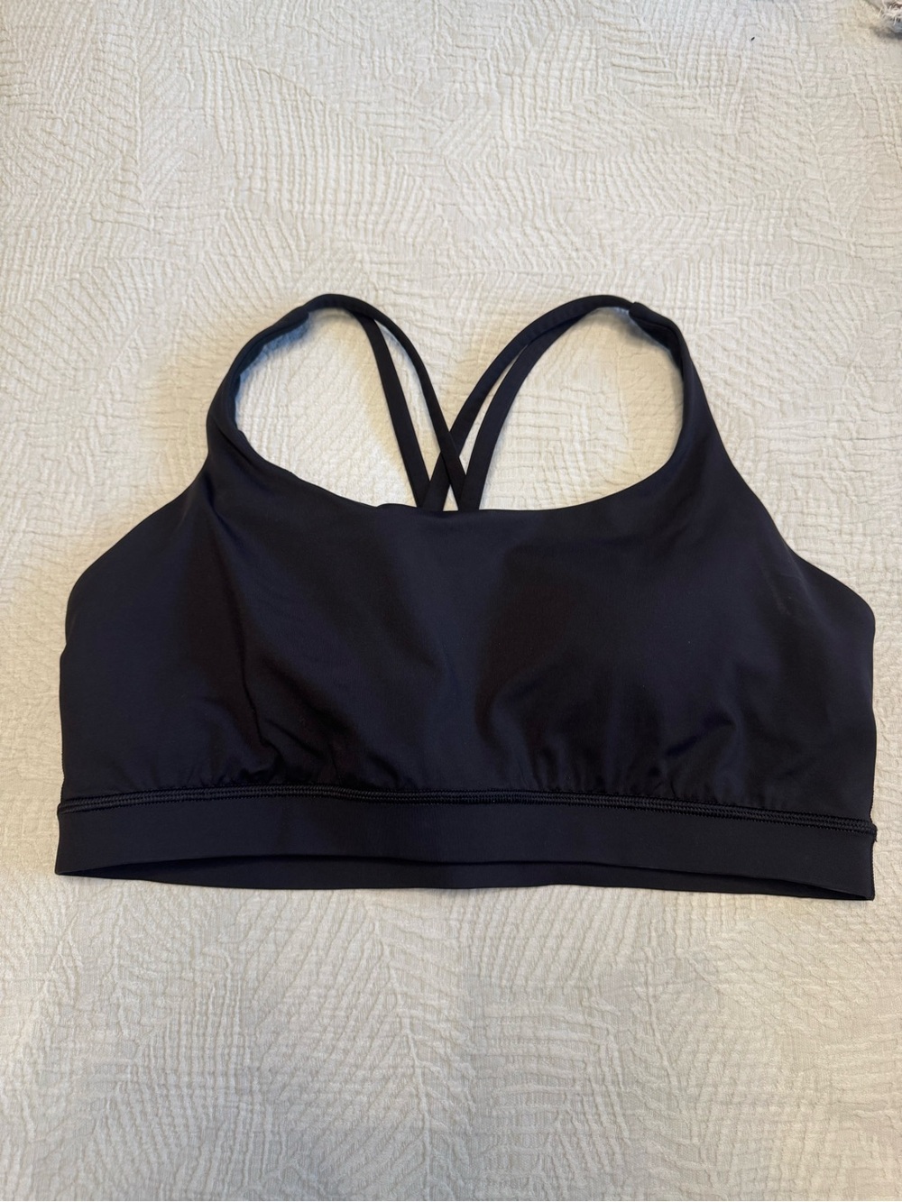 Lululemon Energy Bra Medium Support B-D Cups Size 12